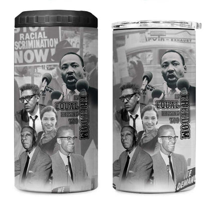 African-American History Month 4 in 1 Can Cooler Tumbler Civil Rights Leaders