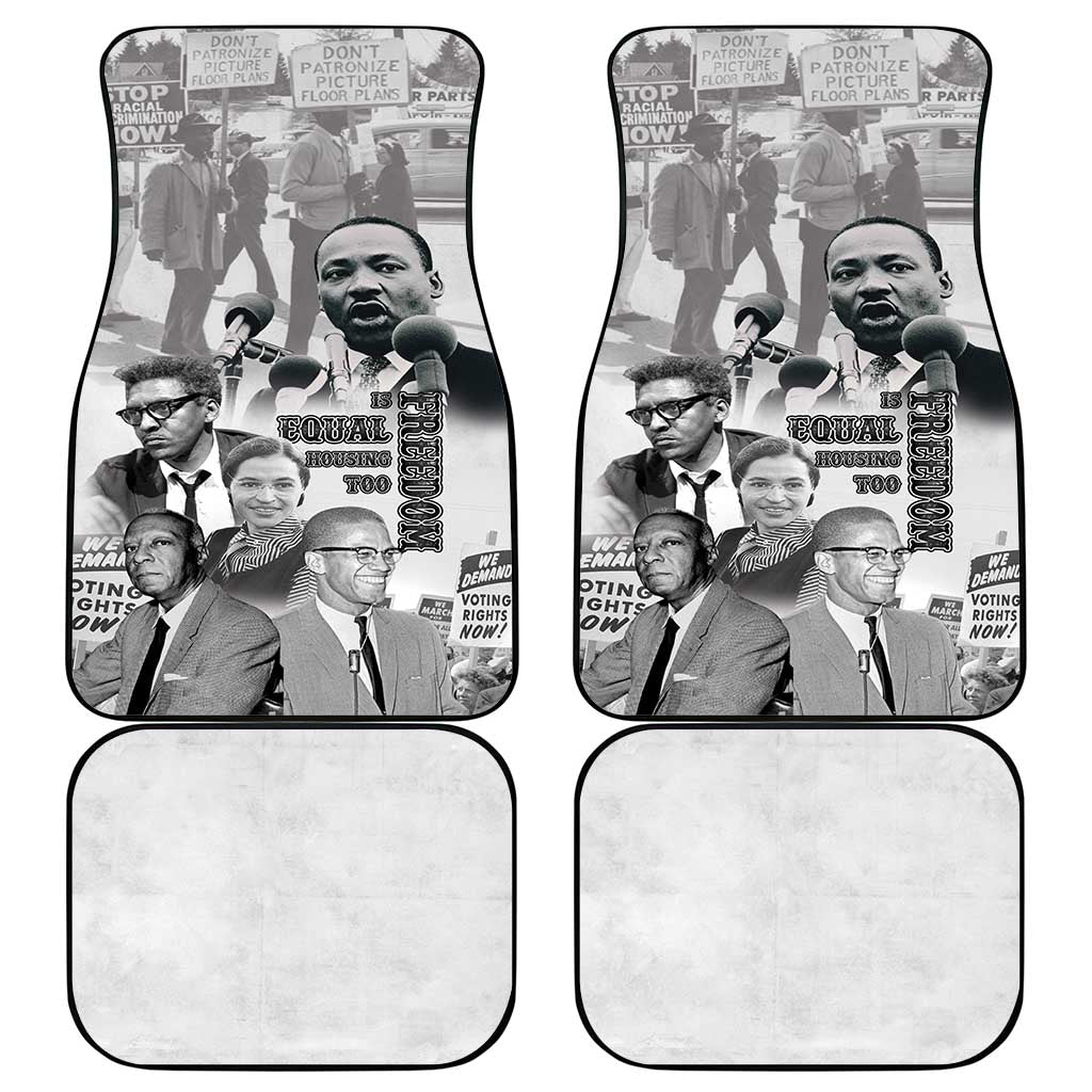 African-American History Month Car Mats Civil Rights Leaders