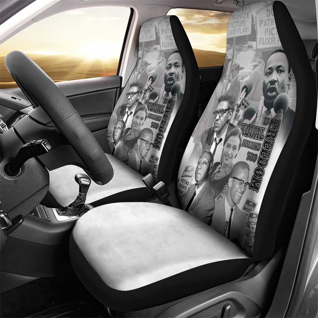 African-American History Month Car Seat Cover Civil Rights Leaders