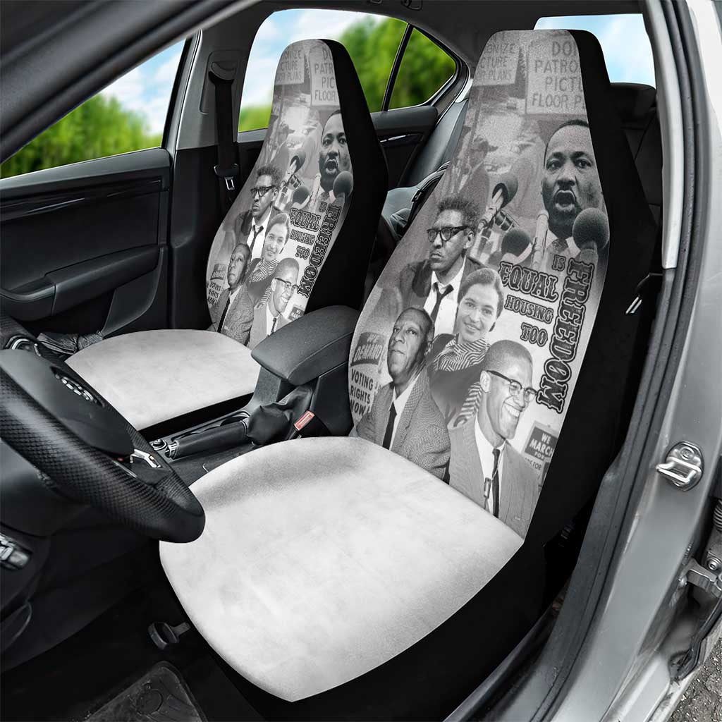 African-American History Month Car Seat Cover Civil Rights Leaders