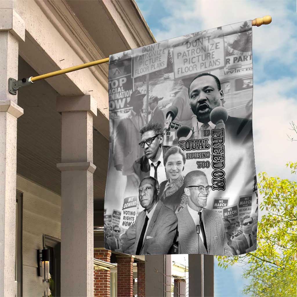 African-American History Month Garden Flag Civil Rights Leaders