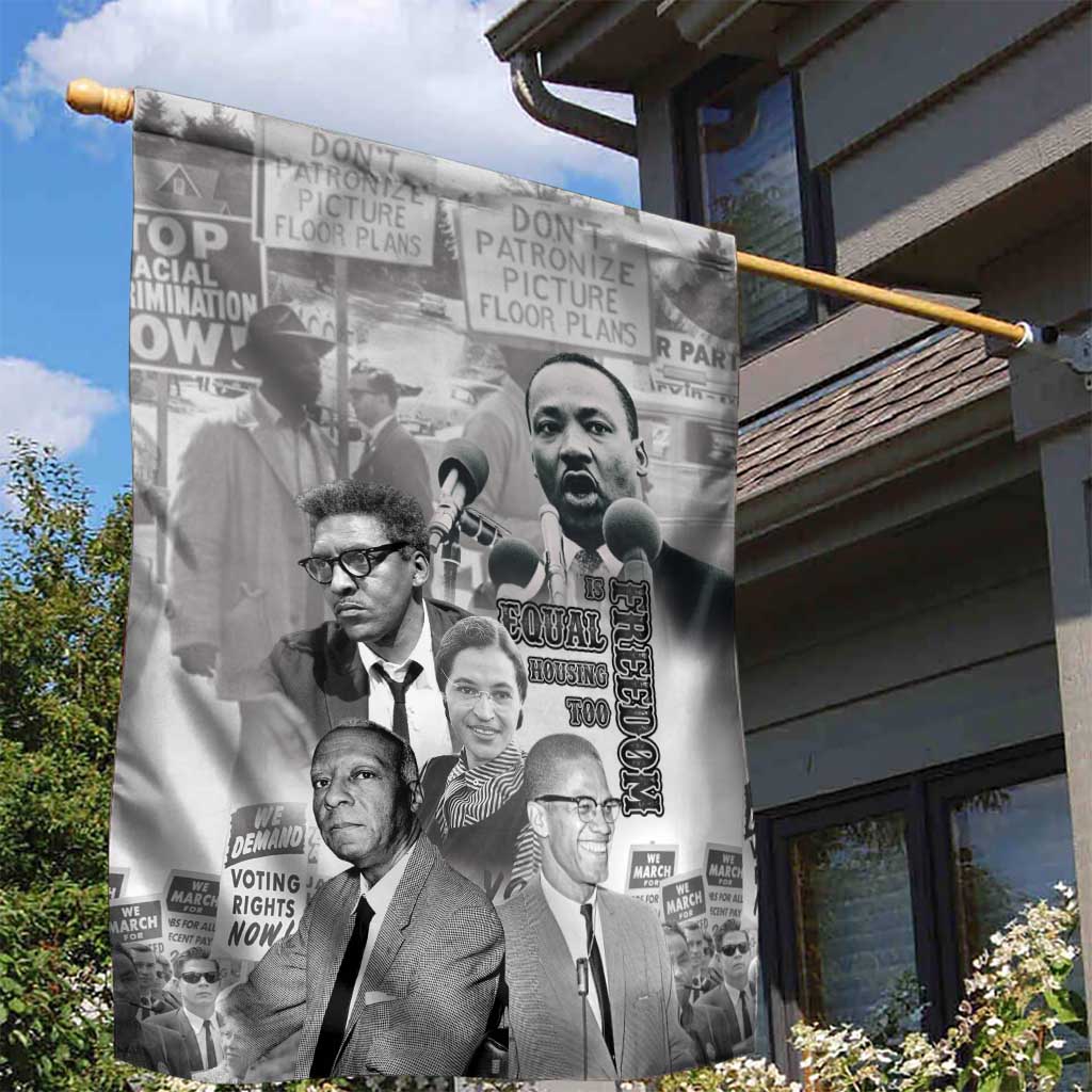 African-American History Month Garden Flag Civil Rights Leaders