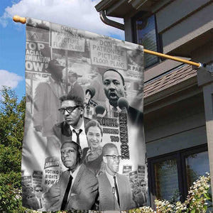 African-American History Month Garden Flag Civil Rights Leaders