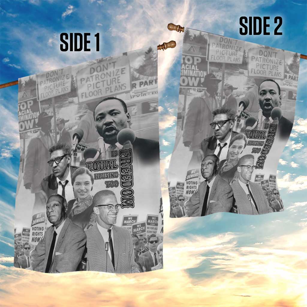African-American History Month Garden Flag Civil Rights Leaders
