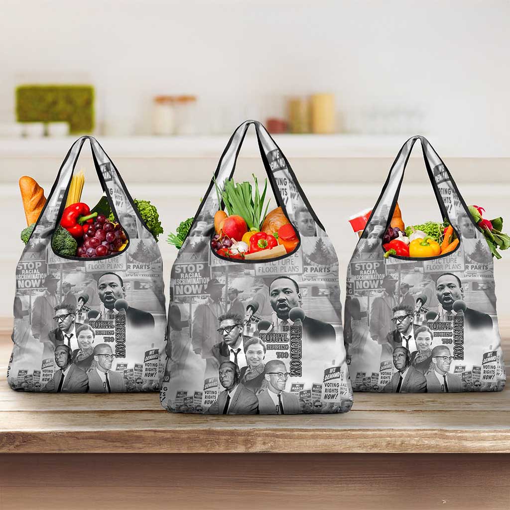 African-American History Month Grocery Bag Civil Rights Leaders