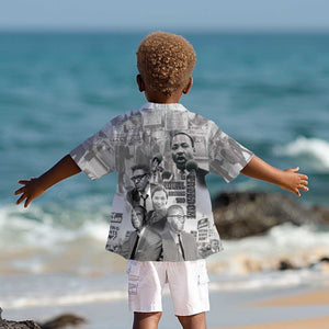 African-American History Month Kid Hawaiian Shirt Civil Rights Leaders