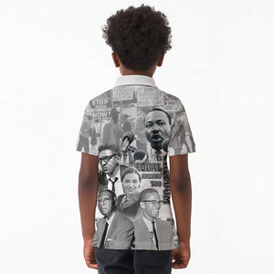 African-American History Month Kid Polo Shirt Civil Rights Leaders