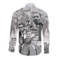African-American History Month Long Sleeve Button Shirt Civil Rights Leaders
