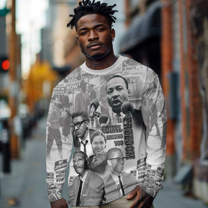 African-American History Month Long Sleeve Shirt Civil Rights Leaders