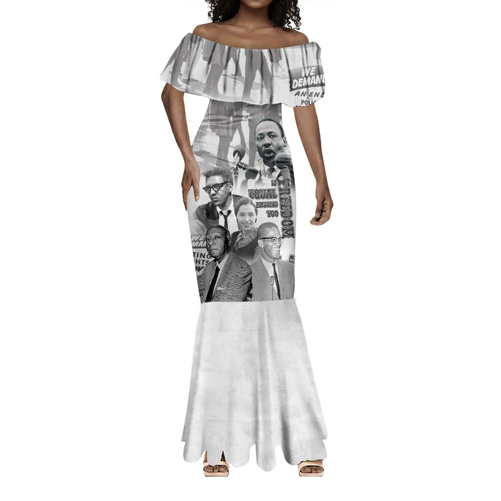African-American History Month Mermaid Dress Civil Rights Leaders