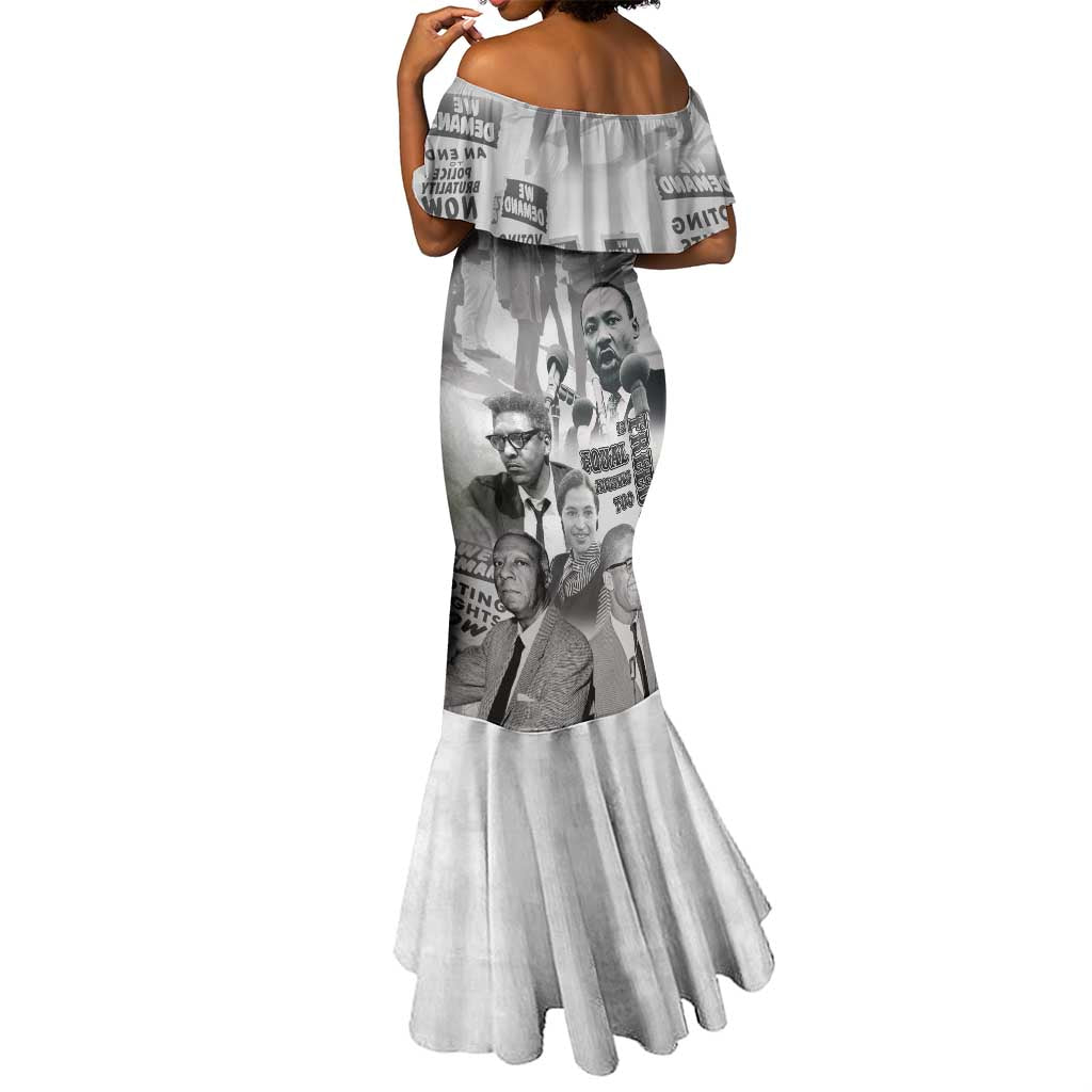 African-American History Month Mermaid Dress Civil Rights Leaders