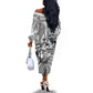 African-American History Month Off The Shoulder Long Sleeve Dress Civil Rights Leaders