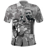 African-American History Month Polo Shirt Civil Rights Leaders