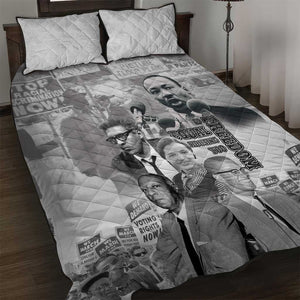 African-American History Month Quilt Bed Set Civil Rights Leaders