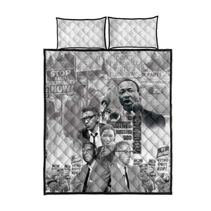African-American History Month Quilt Bed Set Civil Rights Leaders