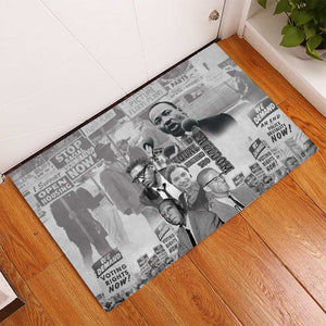 African-American History Month Rubber Doormat Civil Rights Leaders