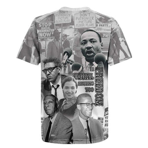 African-American History Month Rugby Jersey Civil Rights Leaders