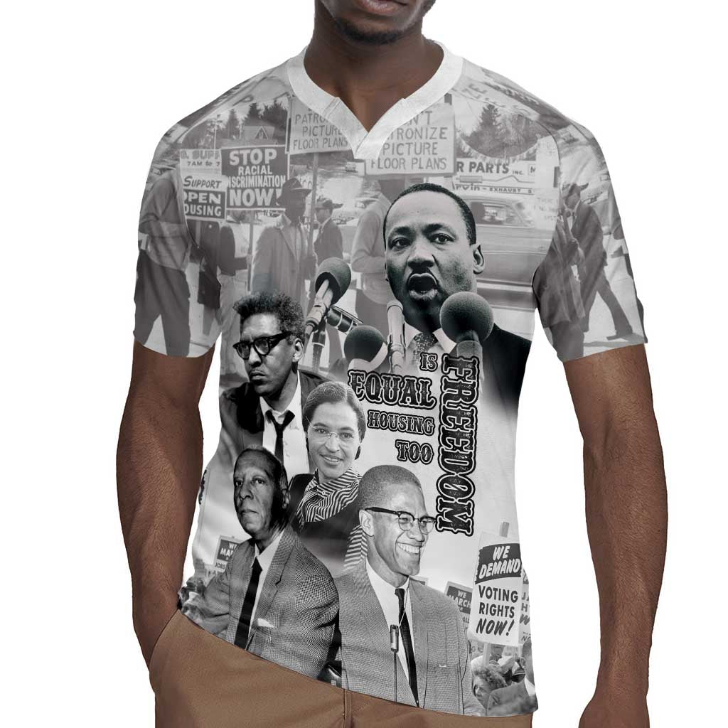 African-American History Month Rugby Jersey Civil Rights Leaders