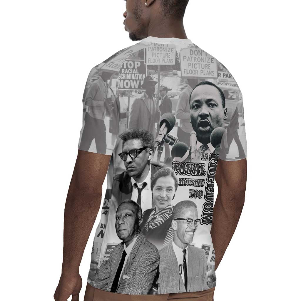 African-American History Month Rugby Jersey Civil Rights Leaders