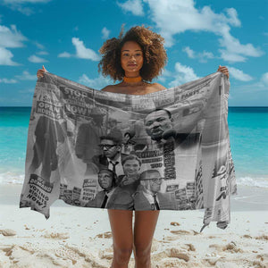 African-American History Month Sarong Civil Rights Leaders