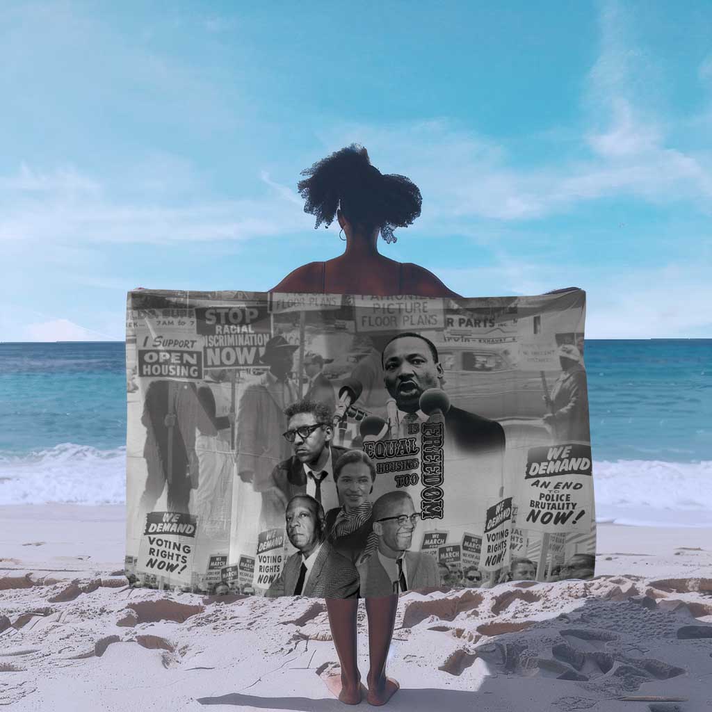 African-American History Month Sarong Civil Rights Leaders