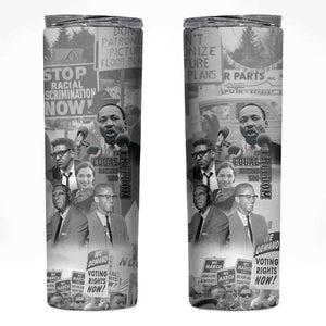 African-American History Month Skinny Tumbler Civil Rights Leaders