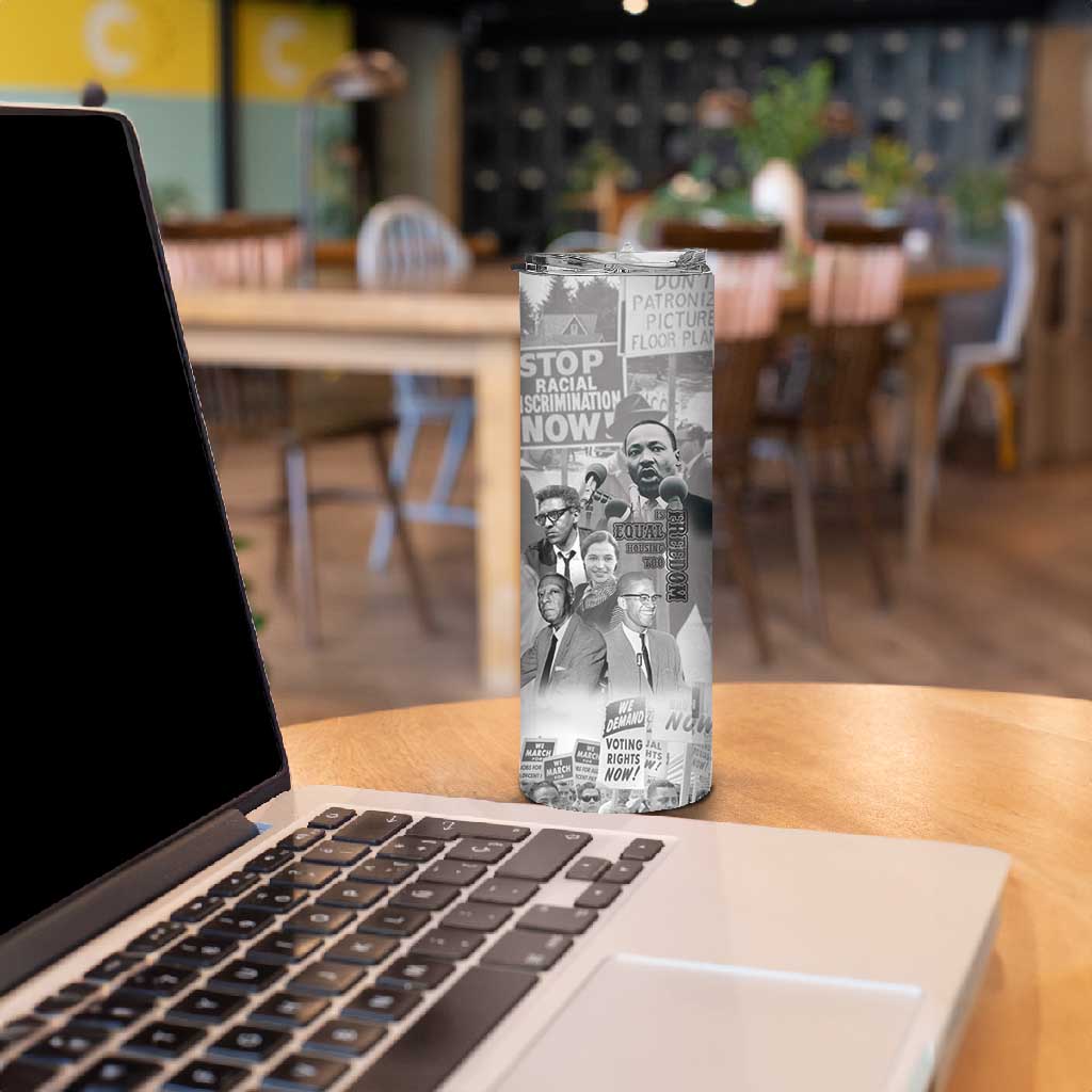 African-American History Month Skinny Tumbler Civil Rights Leaders