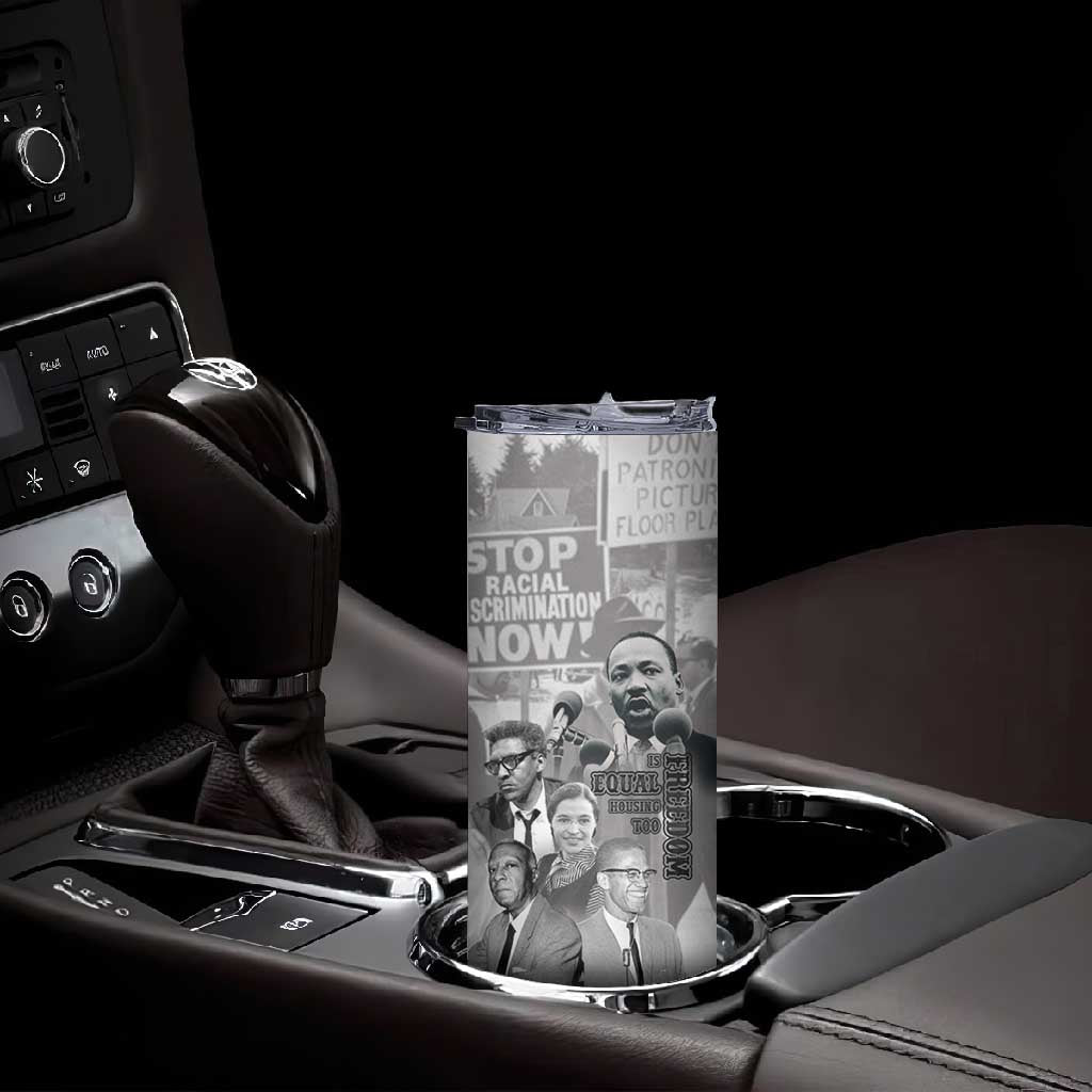 African-American History Month Skinny Tumbler Civil Rights Leaders