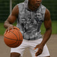 African-American History Month Sleeveless Hoodie Civil Rights Leaders - African Pride