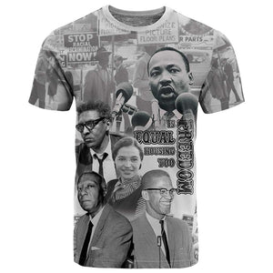 African-American History Month T shirt Civil Rights Leaders