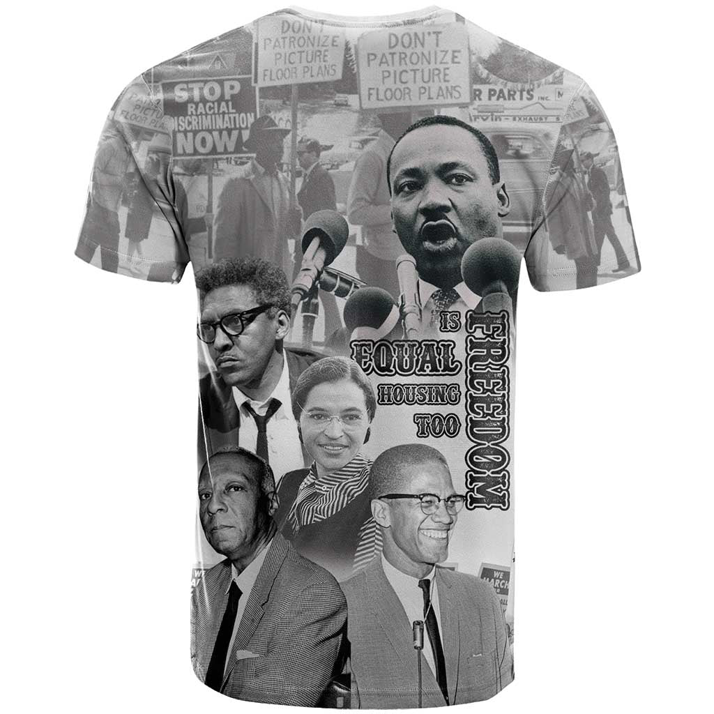 African-American History Month T shirt Civil Rights Leaders
