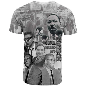 African-American History Month T shirt Civil Rights Leaders
