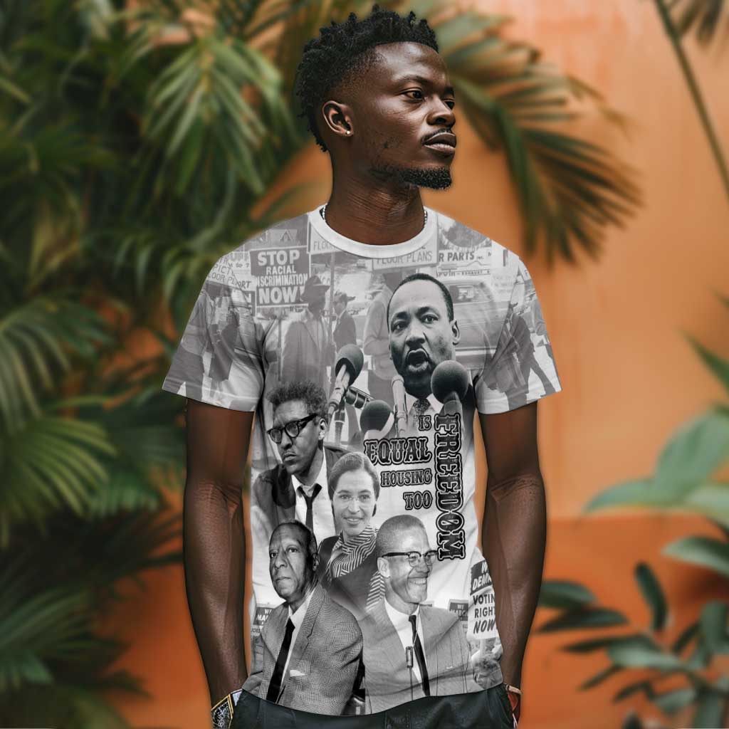 African-American History Month T shirt Civil Rights Leaders