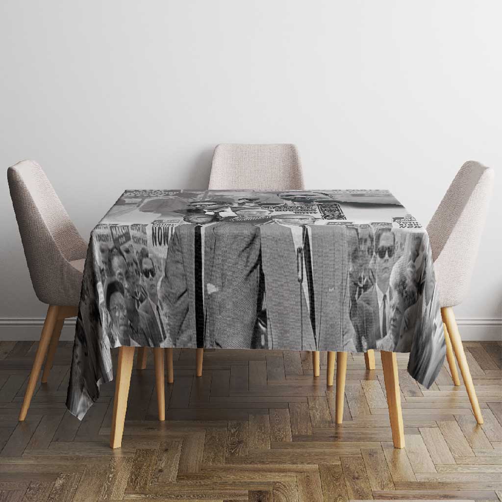 African-American History Month Tablecloth Civil Rights Leaders