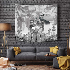 African-American History Month Tapestry Civil Rights Leaders