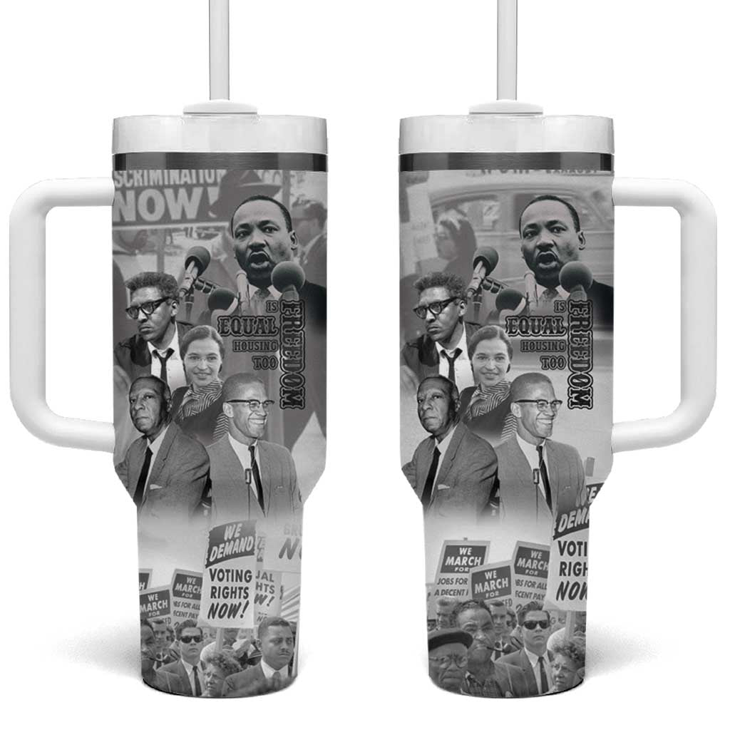 African-American History Month Tumbler With Handle Civil Rights Leaders