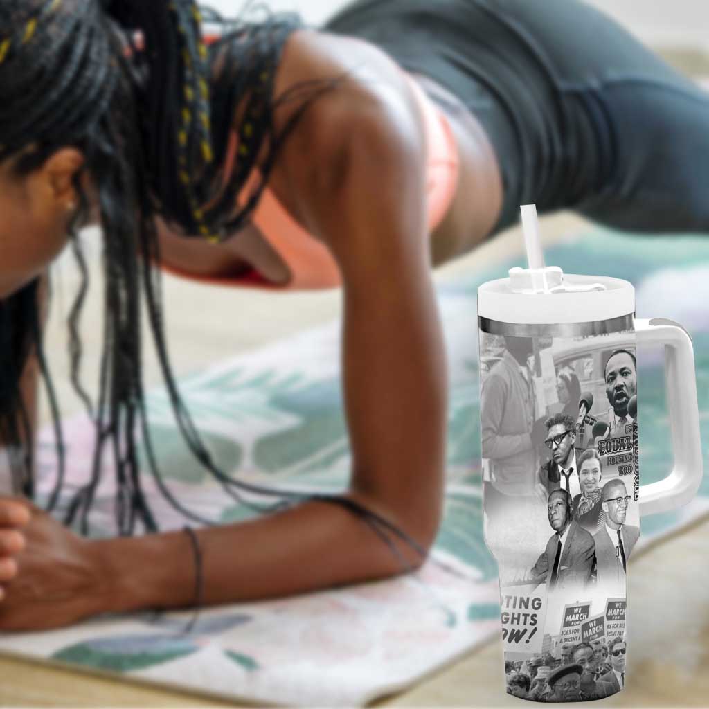 African-American History Month Tumbler With Handle Civil Rights Leaders