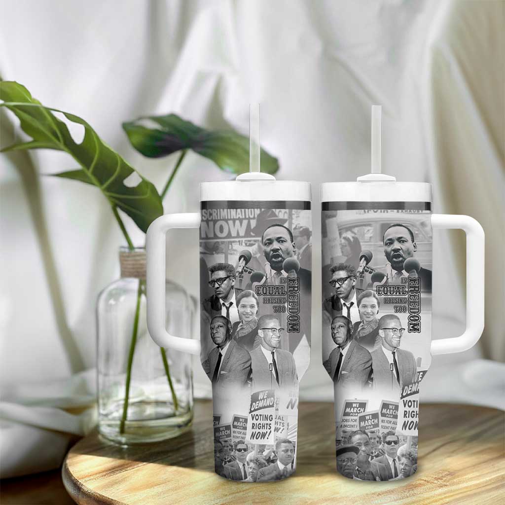 African-American History Month Tumbler With Handle Civil Rights Leaders