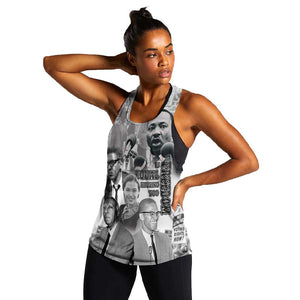 African-American History Month Women Racerback Tank Civil Rights Leaders