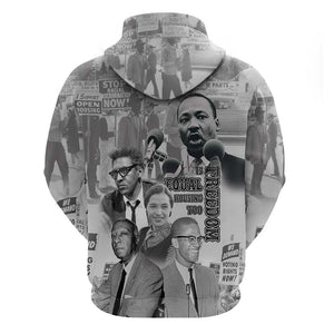 African-American History Month Zip Hoodie Civil Rights Leaders