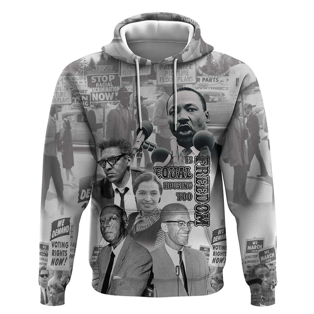 African-American History Month Zip Hoodie Civil Rights Leaders