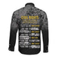 African-American History Month Long Sleeve Button Shirt Civil Rights Movement