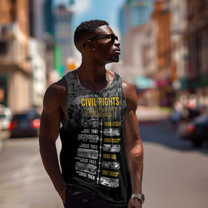 African-American History Month Men Tank Top Civil Rights Movement