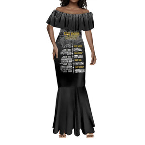 African-American History Month Mermaid Dress Civil Rights Movement