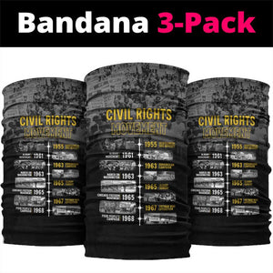 African-American History Month Neck Gaiter Civil Rights Movement LT15