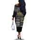 African-American History Month Off The Shoulder Long Sleeve Dress Civil Rights Movement