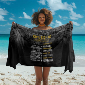 African-American History Month Sarong Civil Rights Movement