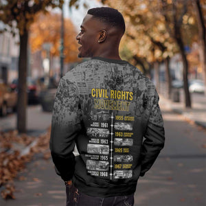 African-American History Month Sweatshirt Civil Rights Movement