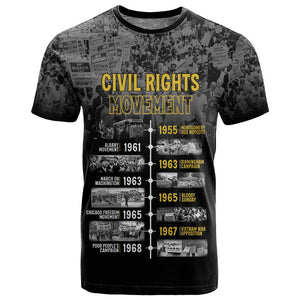 African-American History Month T shirt Civil Rights Movement