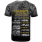 African-American History Month T shirt Civil Rights Movement